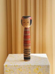 Vintage Kokeshi Dukke Nr. 172 fra Japan – Håndlavet | H30,5 cm Studio Hafnia