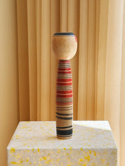 Vintage Kokeshi Dukke Nr. 172 fra Japan – Håndlavet | H30,5 cm Studio Hafnia