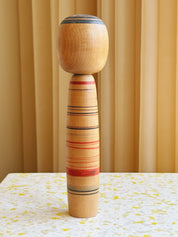 Vintage Kokeshi Dukke Nr. 184 fra Japan – Håndlavet | H24,5 cm Studio Hafnia