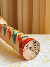 Vintage Kokeshi Dukke Nr. 192 fra Japan – Håndlavet | H31 cm Studio Hafnia