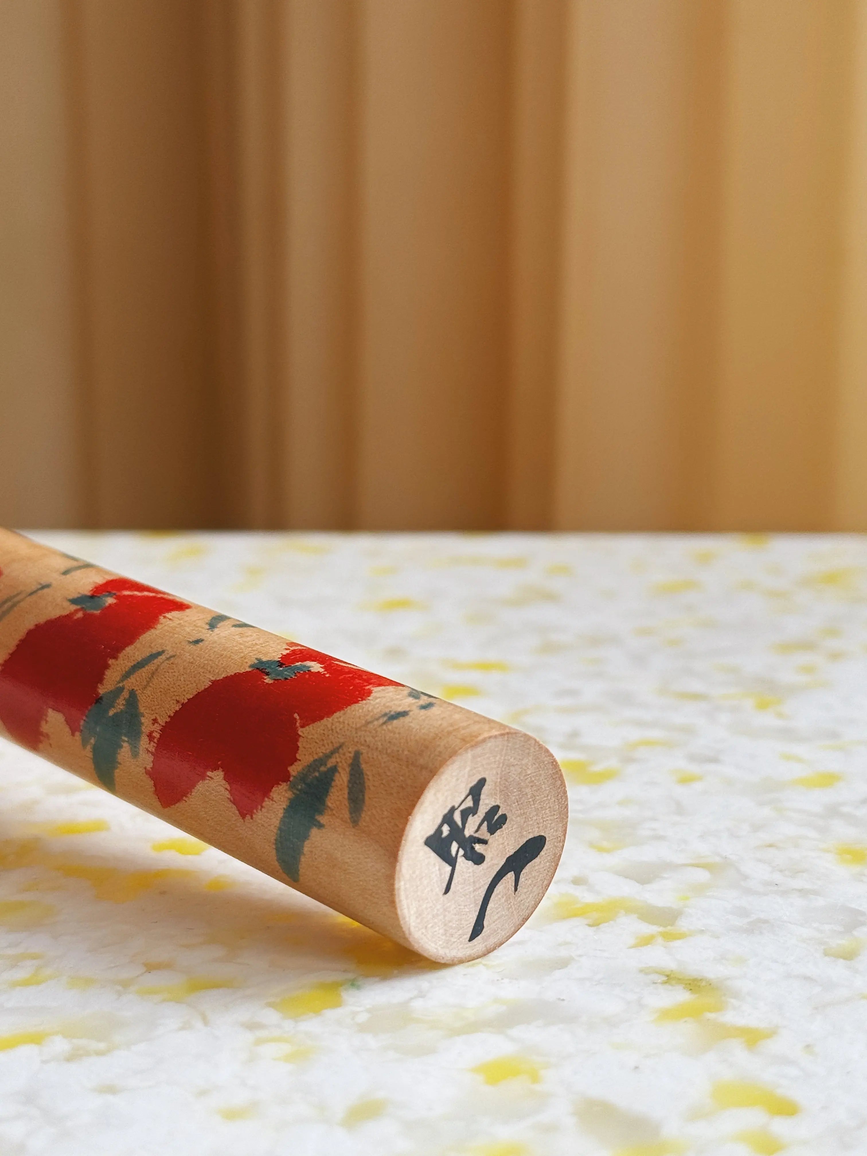 Vintage Kokeshi Dukke Nr. 209 fra Japan – Håndlavet | H21 cm Studio Hafnia
