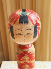 Vintage Kokeshi Dukke Nr. 215 fra Japan – Håndlavet | H36 cm Studio Hafnia