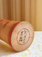Vintage Kokeshi Dukke Nr. 217 fra Japan – Håndlavet | H33,5 cm Studio Hafnia