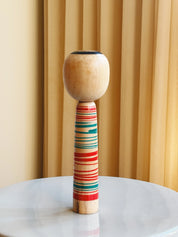 Vintage Kokeshi Dukke Nr. 223 fra Japan – Håndlavet | H 26 cm Studio Hafnia