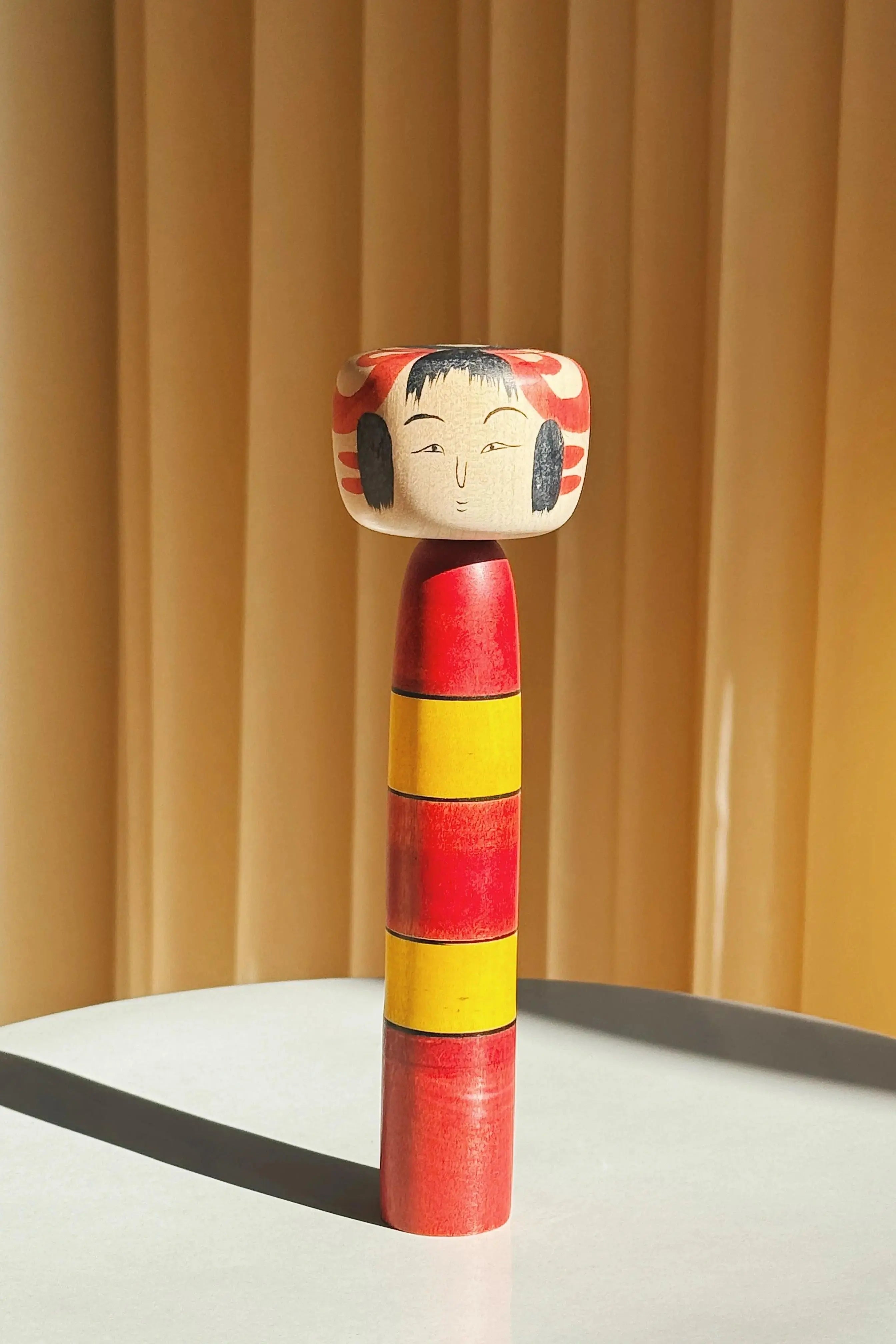 Vintage Kokeshi Dukke Nr. 231 fra Japan – Håndlavet | H 21 cm Studio Hafnia
