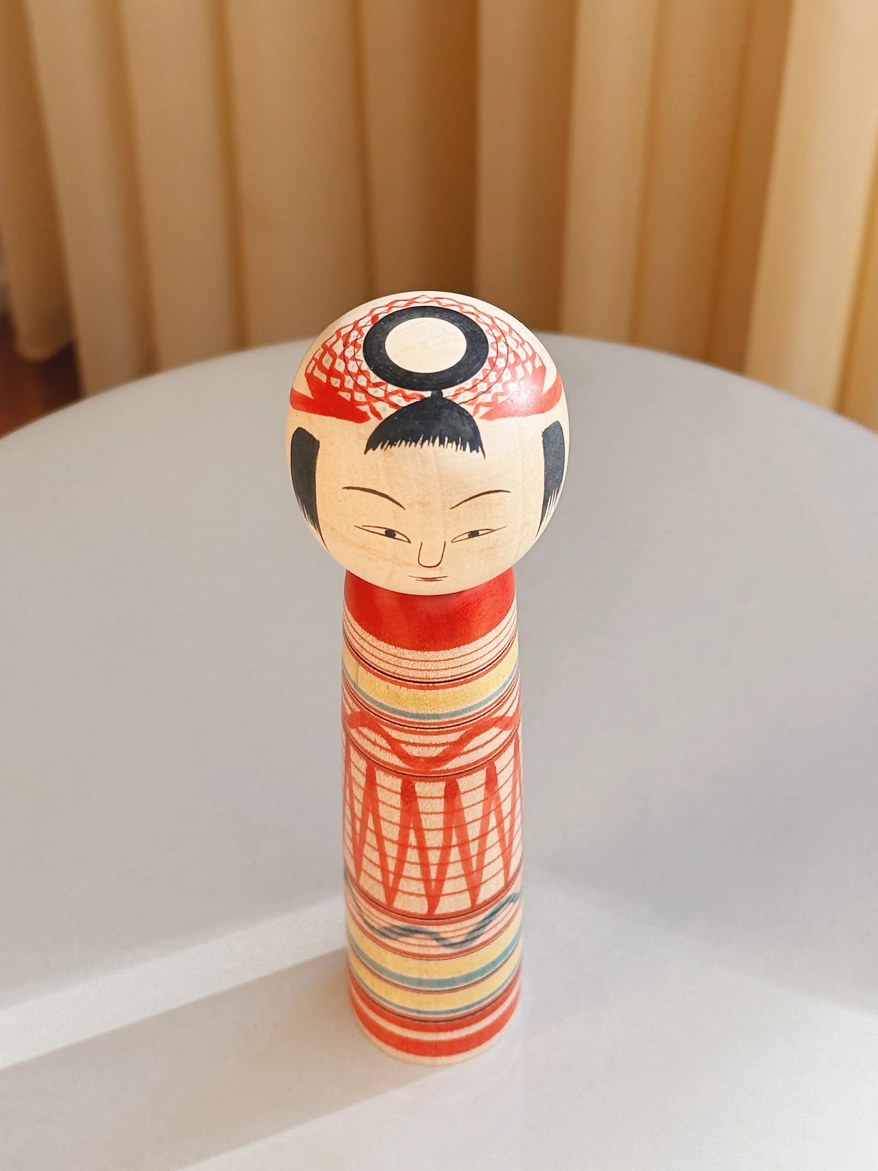 Vintage Kokeshi Dukke Nr. 238 fra Japan – Håndlavet | H 18,5 cm Studio Hafnia