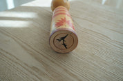 Vintage Kokeshi Dukke Nr. 247 fra Japan – Håndlavet | H 18,8 cm
