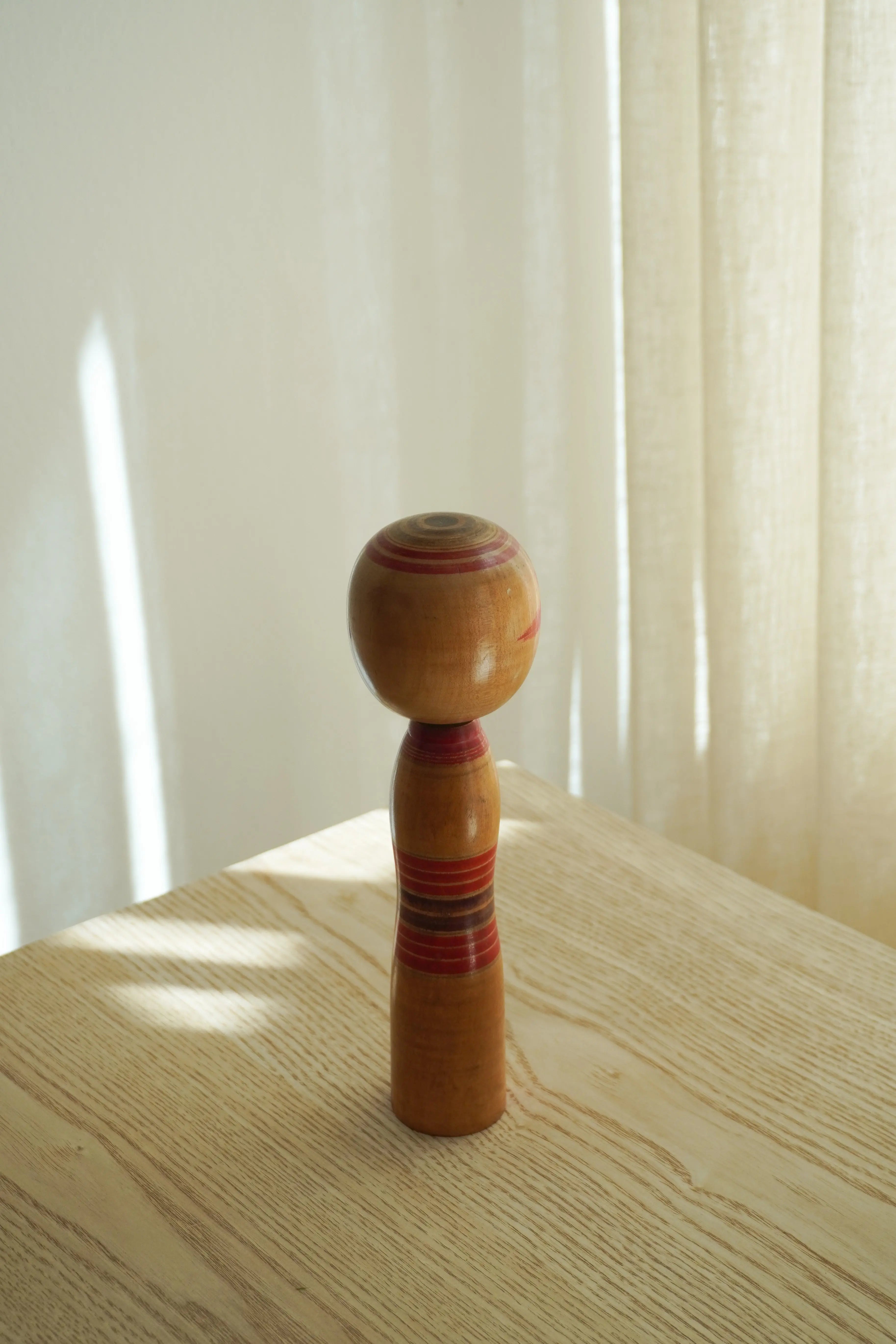 Vintage Kokeshi Dukke Nr. 248 fra Japan – Håndlavet | H 21,5 cm