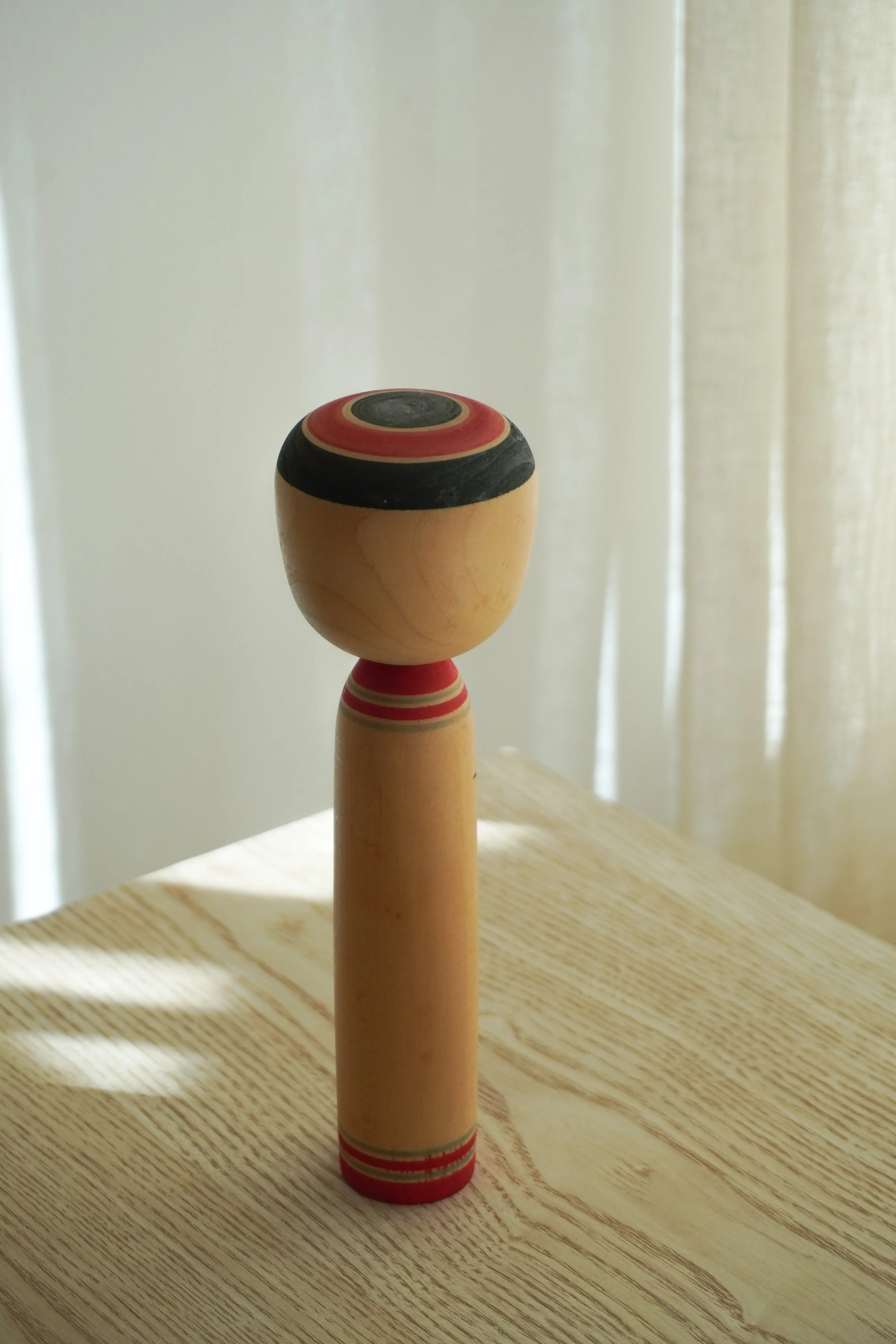 Vintage Kokeshi Dukke Nr. 249 fra Japan – Håndlavet | H 21,5 cm