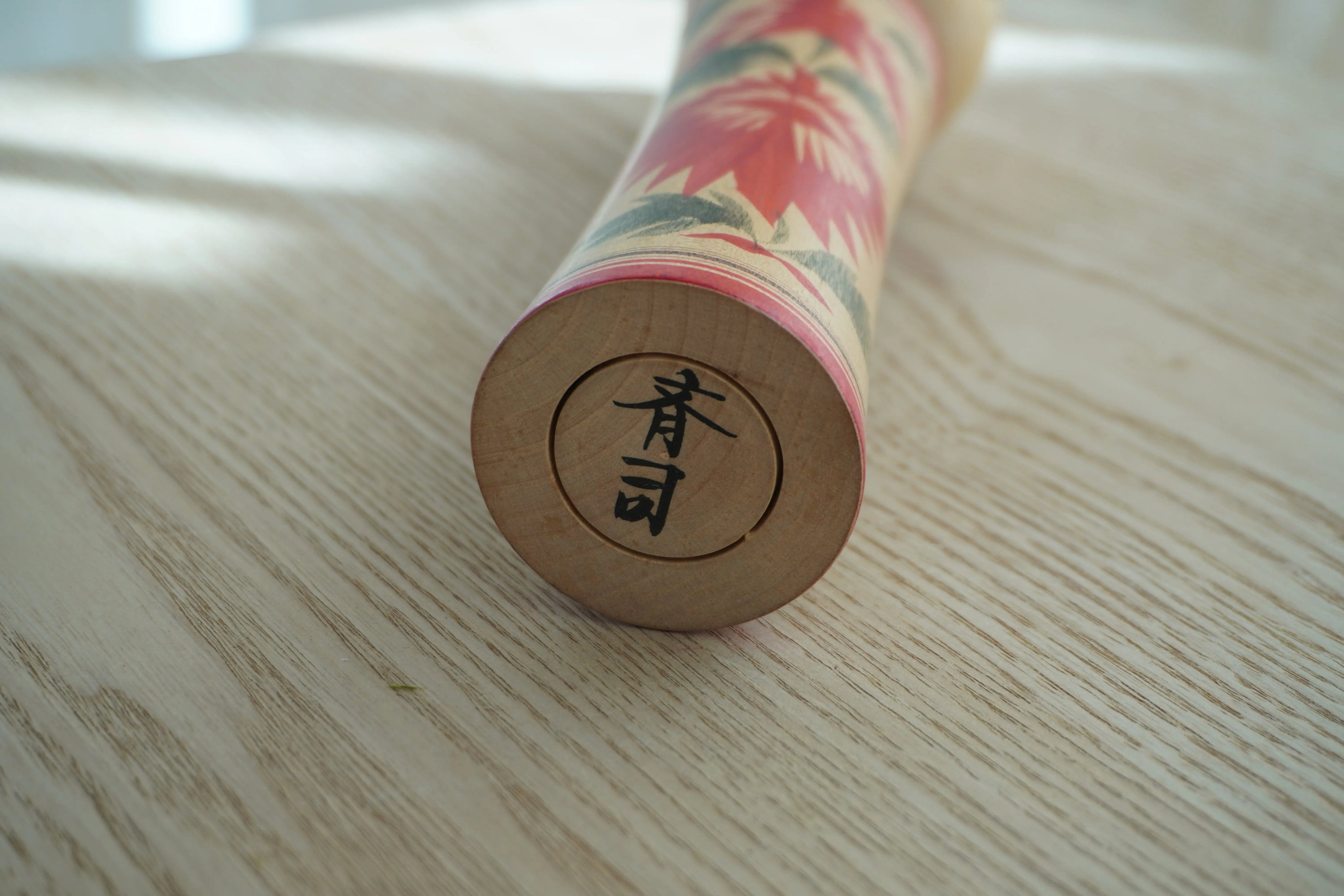 Vintage Kokeshi Dukke Nr. 251 fra Japan – Håndlavet | H 22 cm