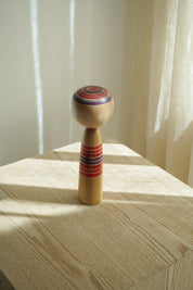 Vintage Kokeshi Doll No. 252 from Japan – Handmade | H 22 cm
