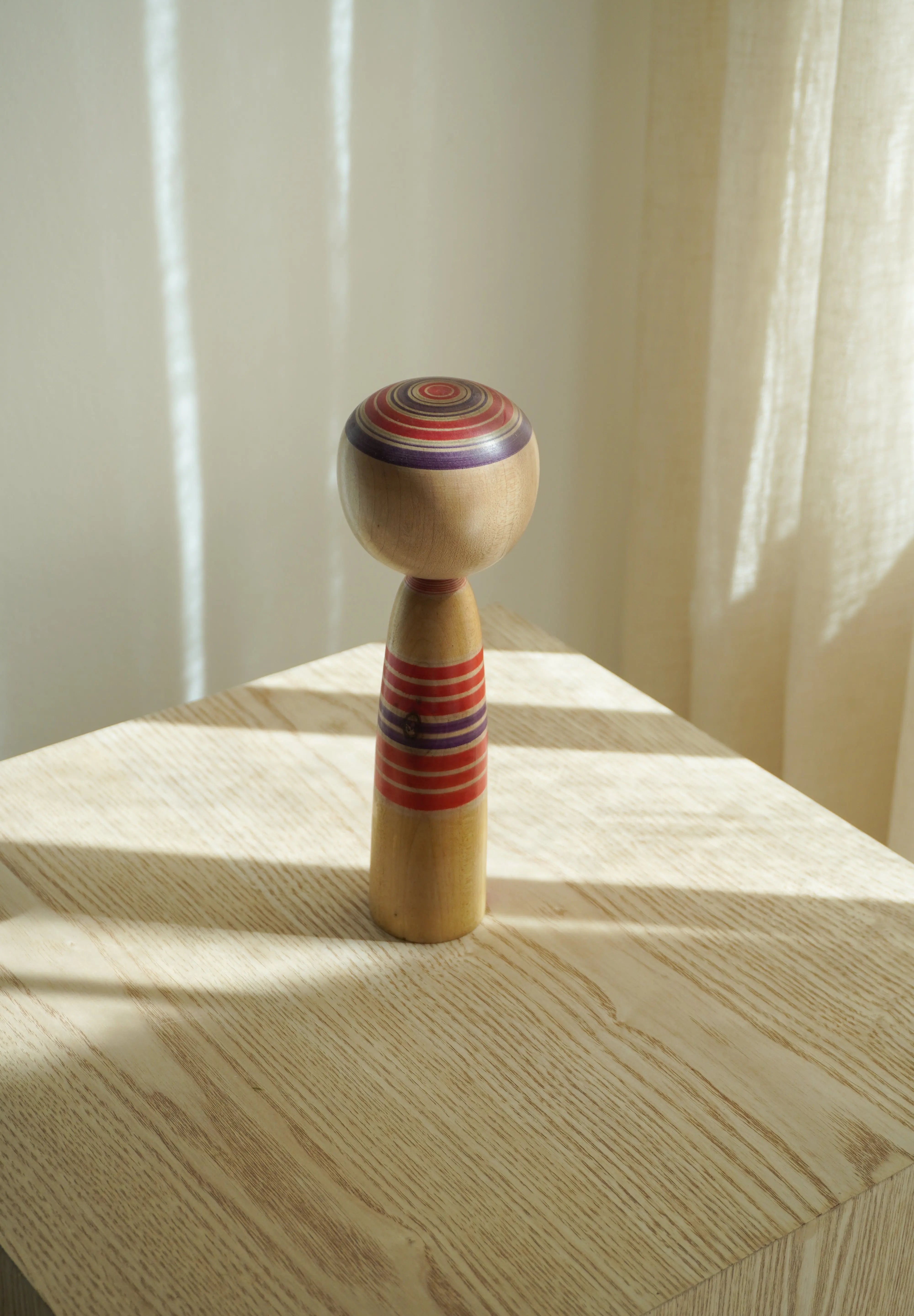 Vintage Kokeshi Doll No. 252 from Japan – Handmade | H 22 cm