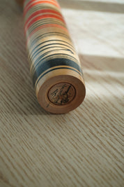 Vintage Kokeshi Dukke Nr. 254 fra Japan – Håndlavet | H 24,5 cm
