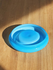 Vintage Murano Skål i Blå Opalglas | Ø22 cm Studio Hafnia