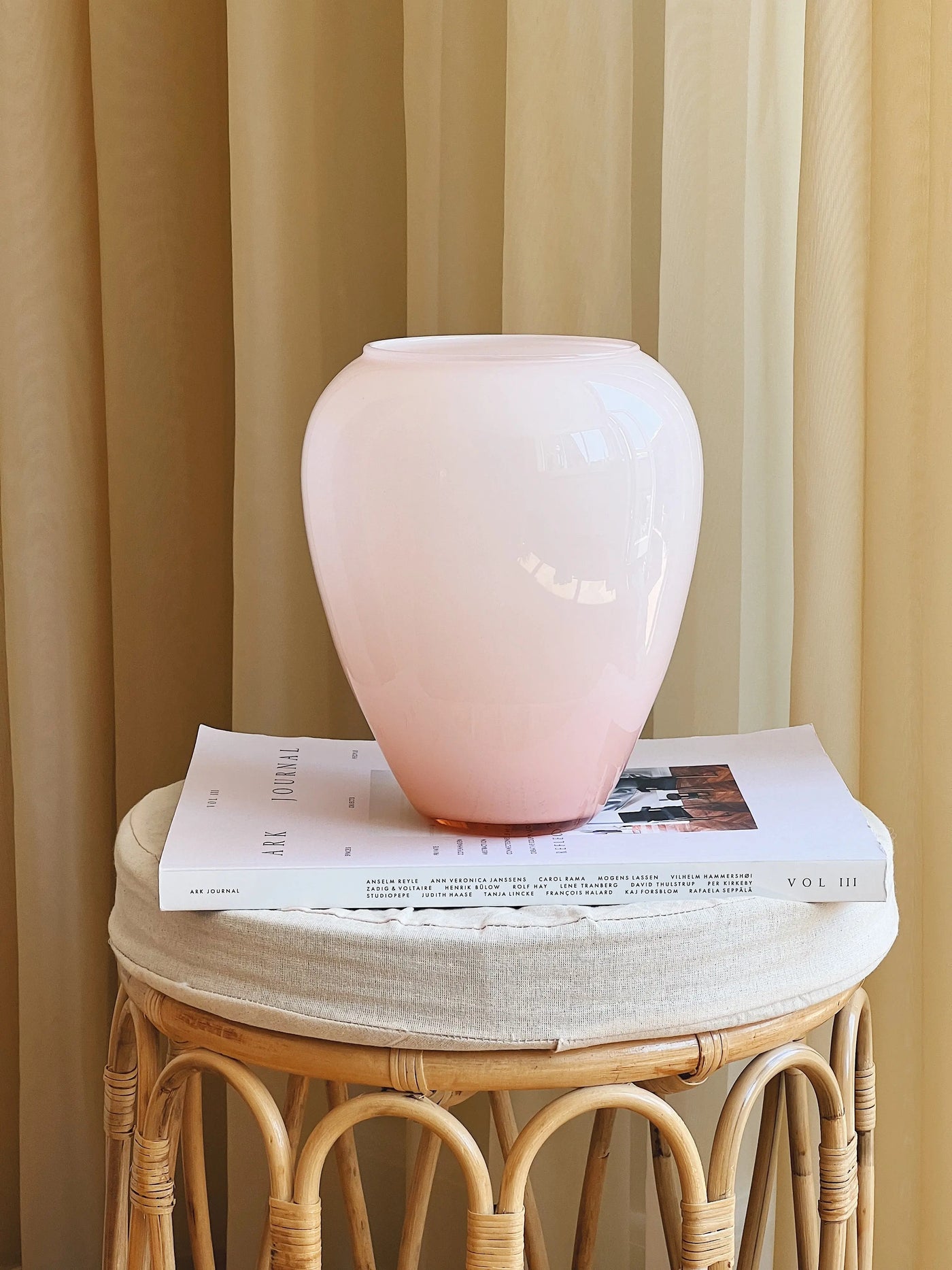 Vintage Murano Vase | Rosa Murano