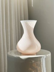 Vintage Murano Vase i Lys Pink | H27 cm Studio Hafnia