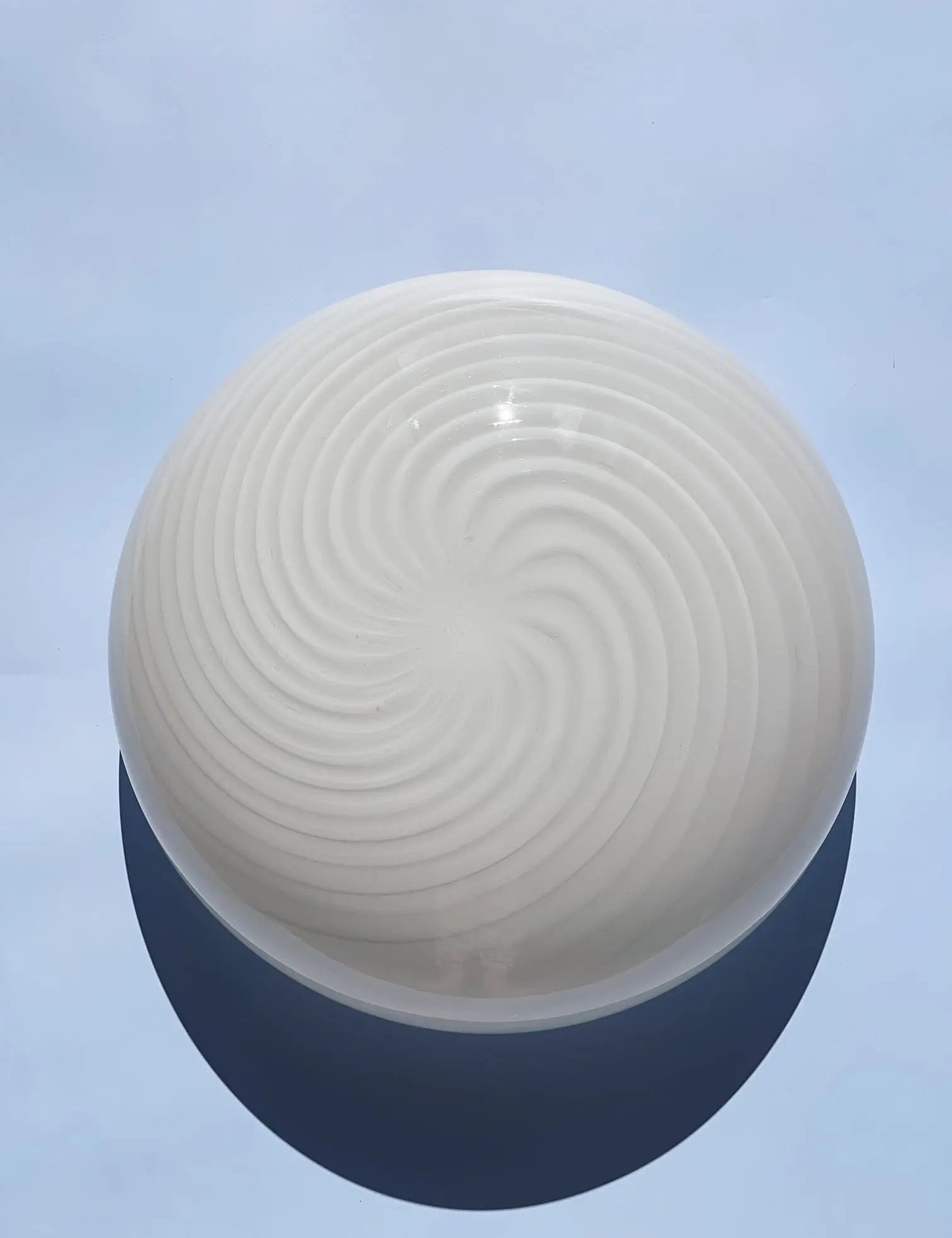 væglampe | Hvid, Ø33 cm Murano