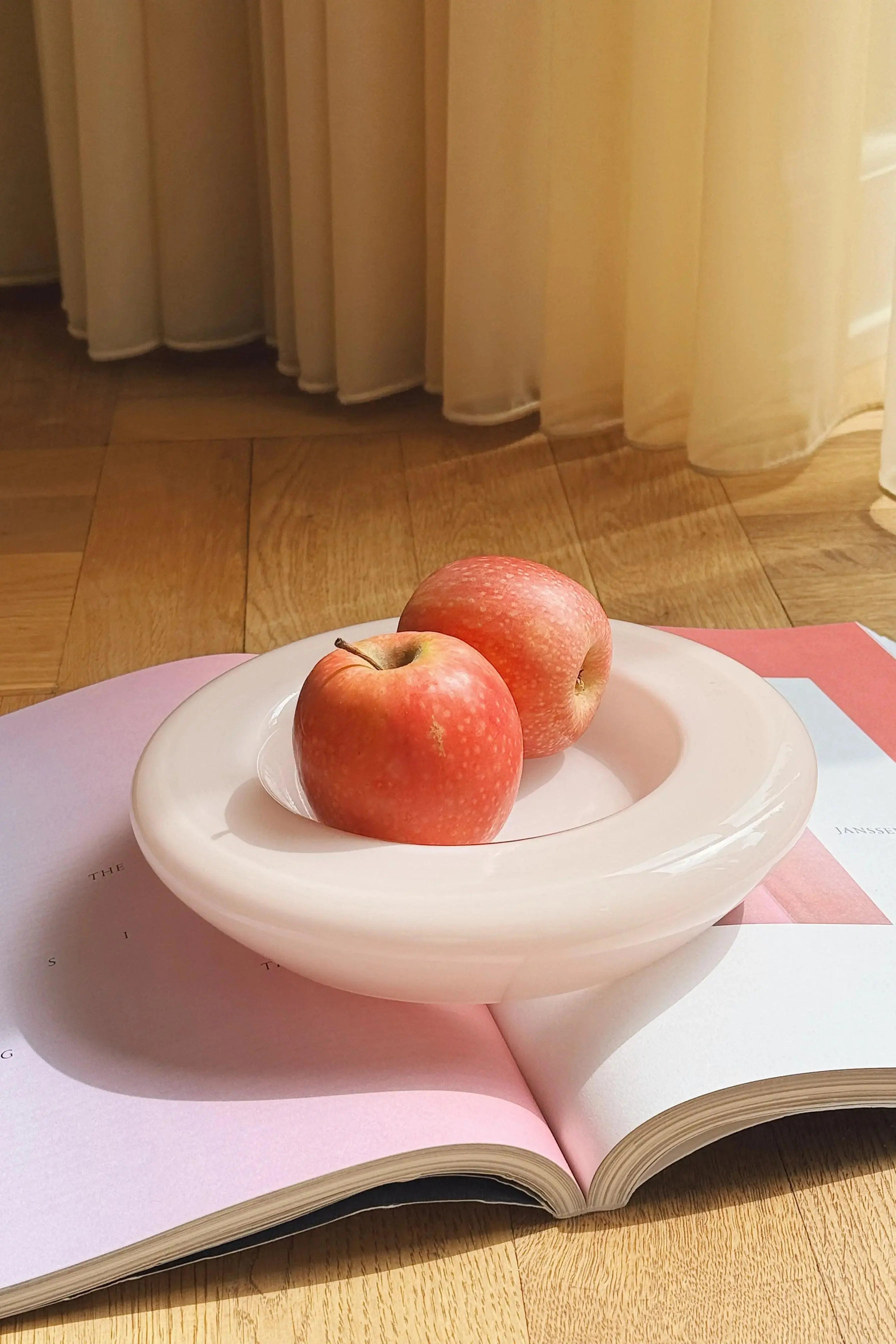 Vintage Murano skål i rosa opalineglas | Michielotto | Ø21 cm Studio Hafnia