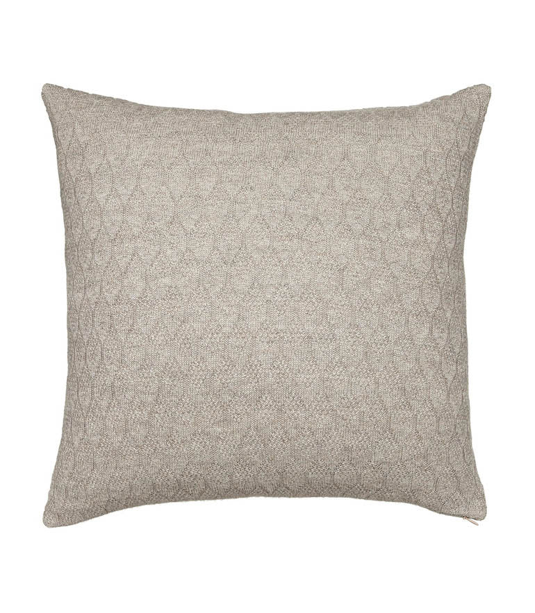 Aiayu - Raul Classic pude 50x50 cm - Pure Nougat Melange - Lama Wool