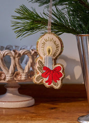 Sissel Edelbo | Silke Juleornament med Lys | Annie No. 9 Sissel Edelbo