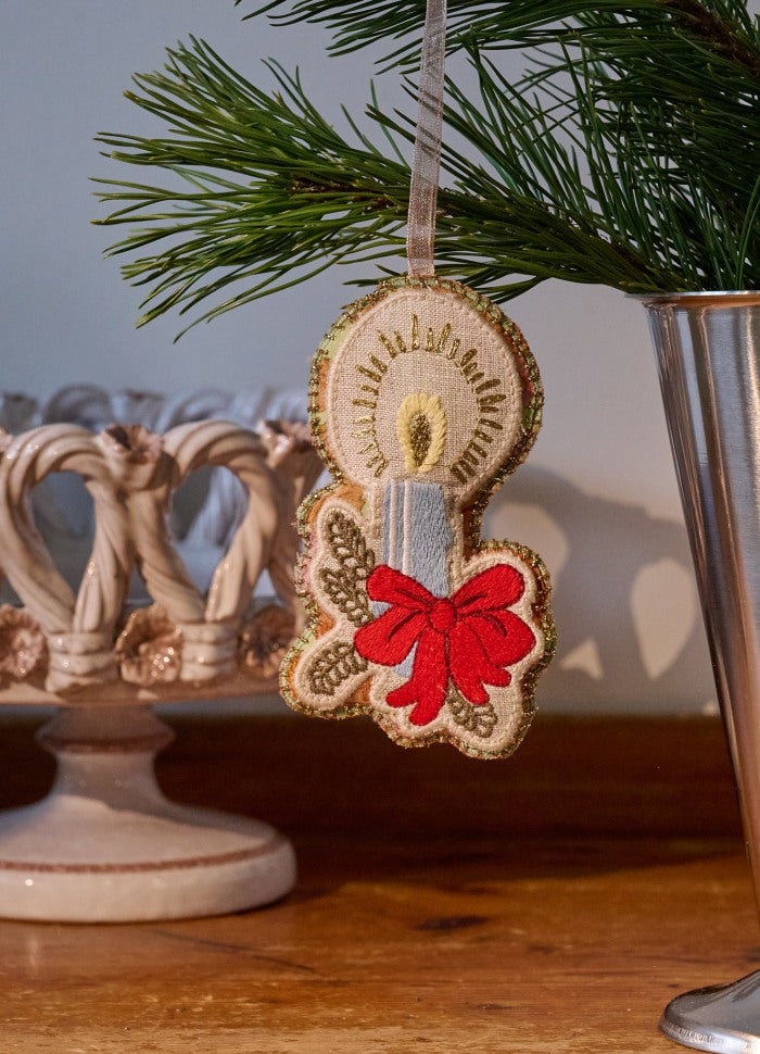 Sissel Edelbo | Silke Juleornament med Lys | Annie No. 9 Sissel Edelbo