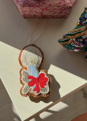 Sissel Edelbo | Silke Juleornament med Lys | Annie No. 9 Sissel Edelbo