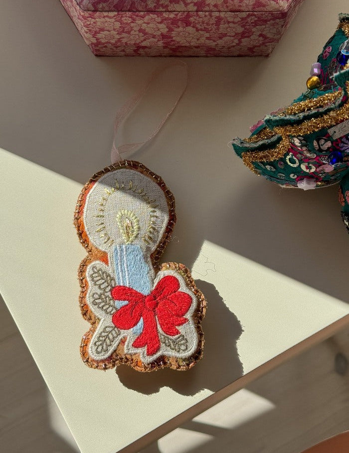 Sissel Edelbo | Silke Juleornament med Lys | Annie No. 9 Sissel Edelbo