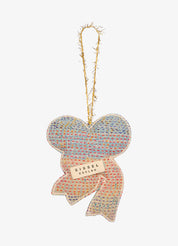 Christmas Kantha Sløjfe Ornament – Sissel Edelbo Julepynt Sissel Edelbo