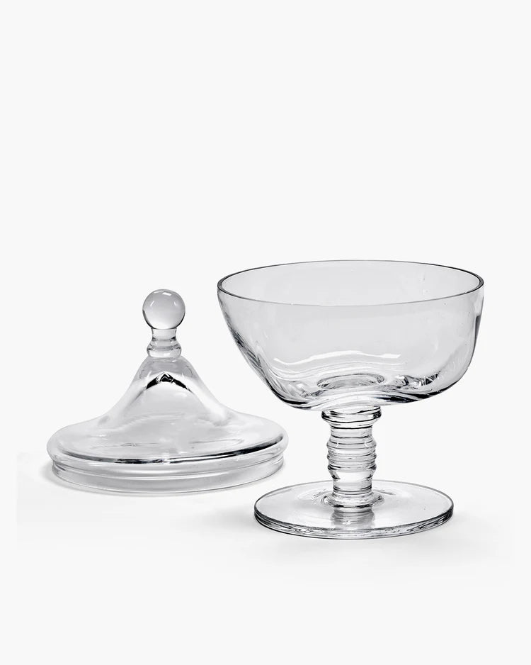 Glas Bonbonnière ‘Josephine’ i Transparent – Kris Van Assche x Serax Serax