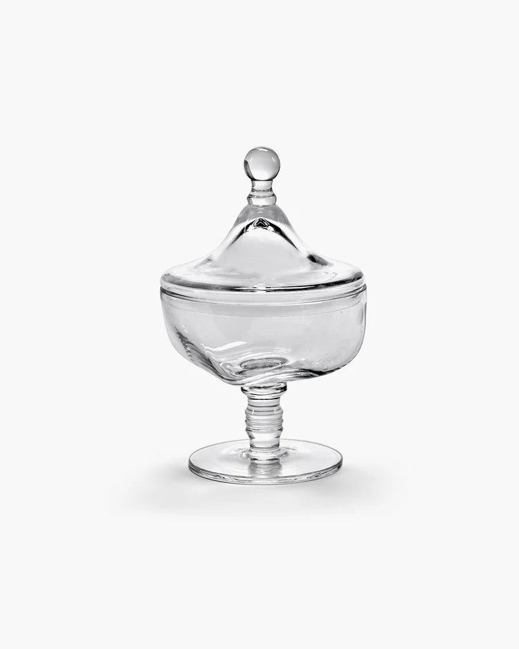 Glas Bonbonnière ‘Josephine’ i Transparent – Kris Van Assche x Serax Serax