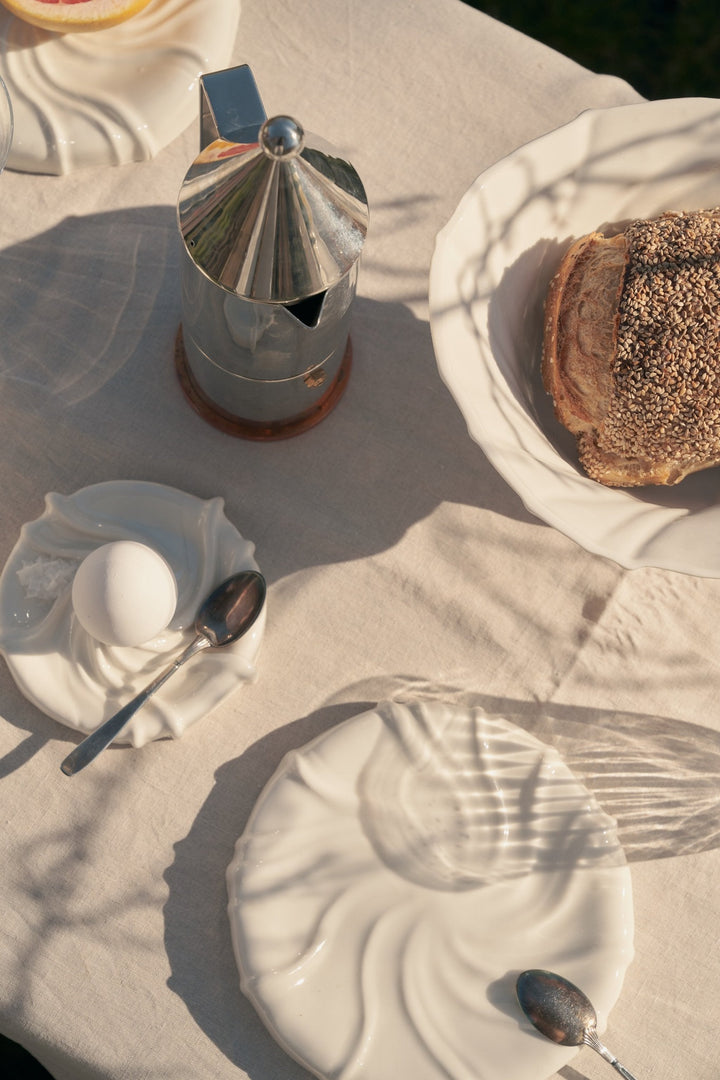 Æggebæger af Atelier Marée | Hvidt Porcelæn Atelier Marée