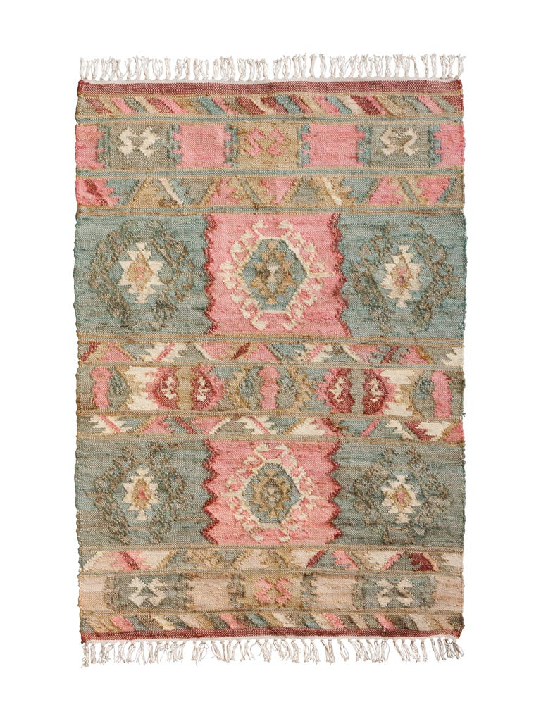 Kelim Patchwork tæppe | 180x120 cm Casa Cubista
