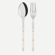 Bistrot Solid Salat/Serveringssæt | Ivory (elfenben) Sabre Paris