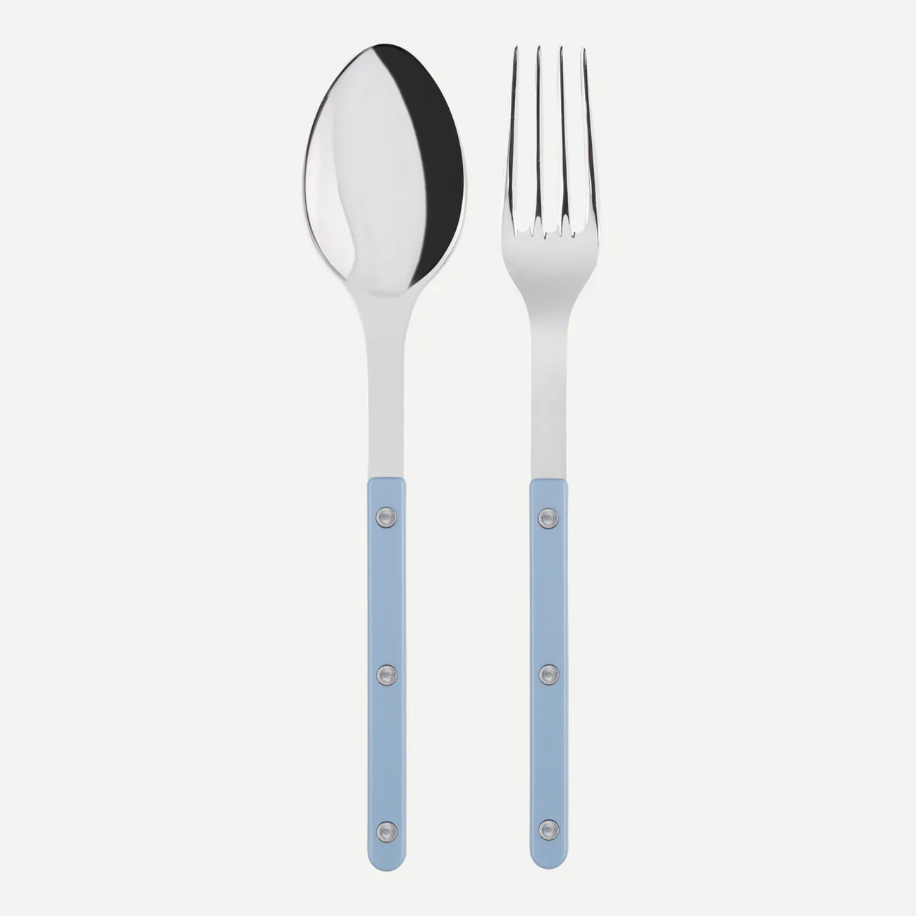 Bistrot Solid Salat/Serveringssæt | Pastel Blue (pastelblå) Sabre Paris