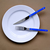 Bistrot Solid Bestiksæt 4 dele | Lapis Blue (Blå) Sabre Paris
