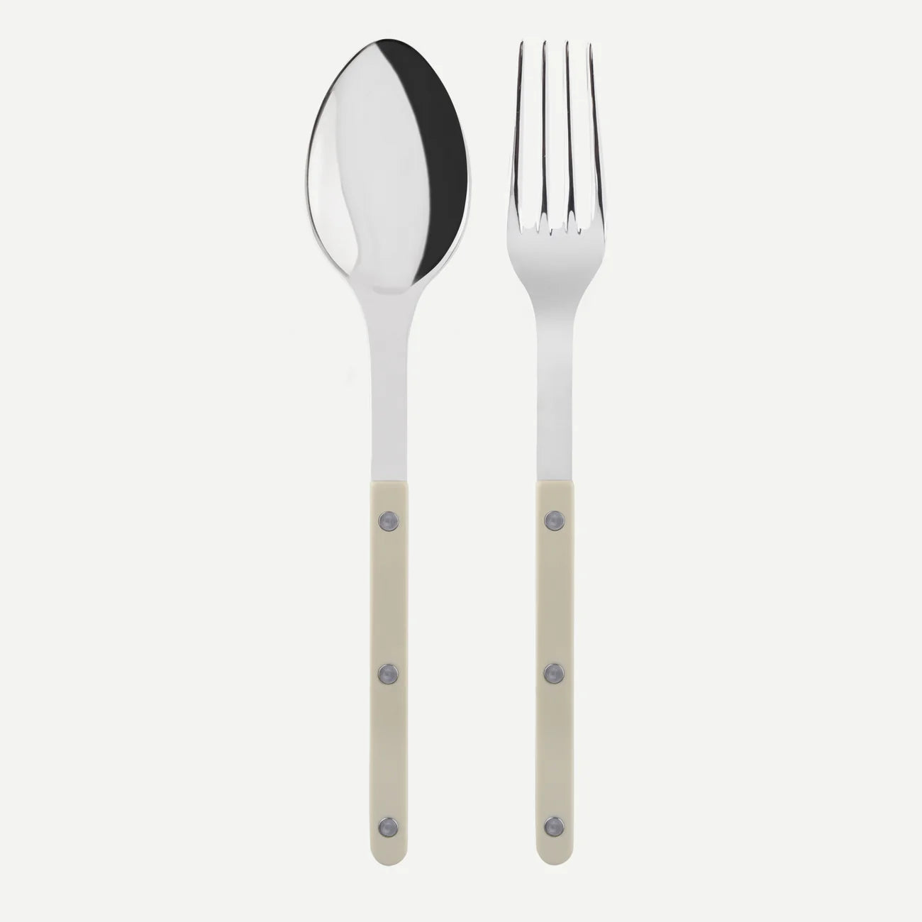 Bistrot Solid Salat/Serveringssæt | Light kaki Sabre Paris
