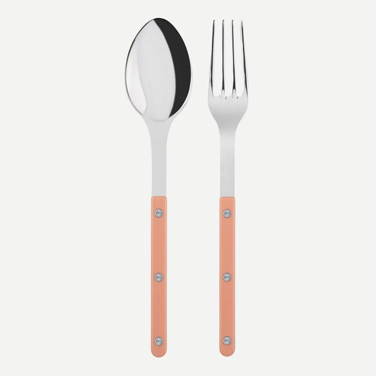 Bistrot Solid Salat/Serveringssæt | Nude Pink (ferskenfarvet) Sabre Paris