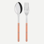 Bistrot Solid Salat/Serveringssæt | Nude Pink (ferskenfarvet) Sabre Paris