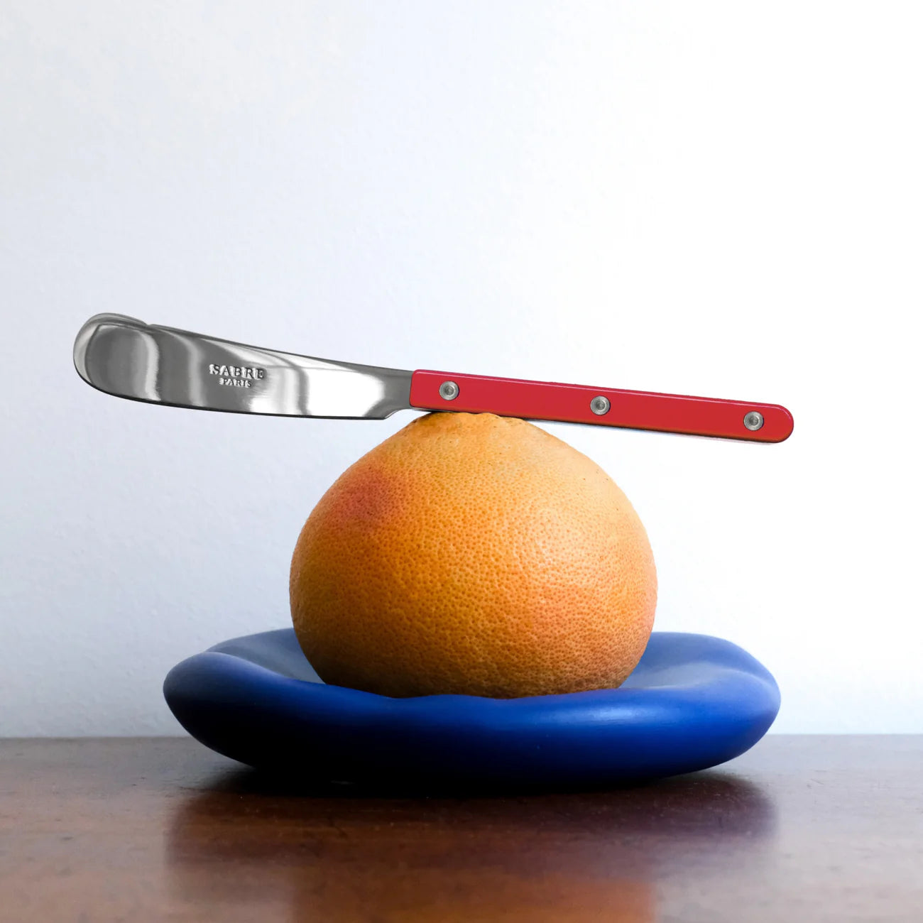 Bistrot Solid Smørkniv | Burgundy (rød) Sabre Paris