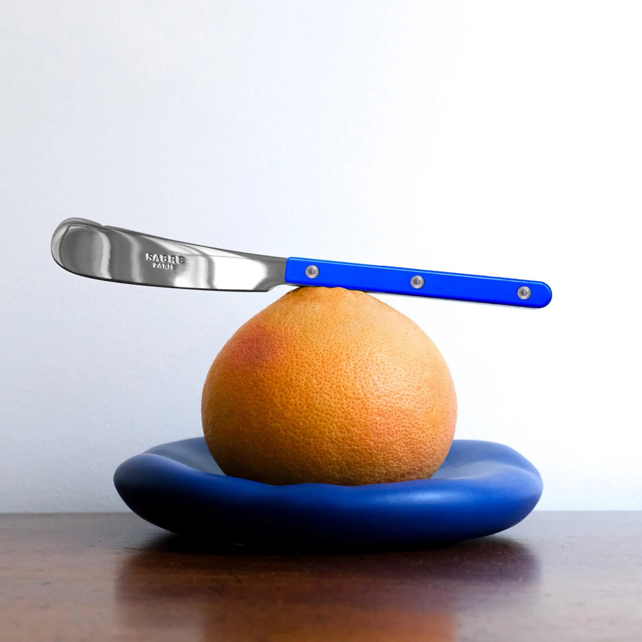 Bistrot Solid Smørkniv | Lapis blue (Blå) Sabre Paris