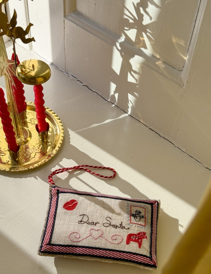 Sissel Edelbo | Julebrev Ornament | Santa Sissel Edelbo