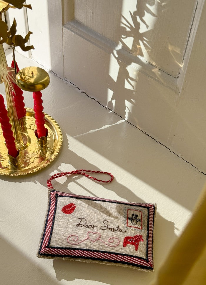 Sissel Edelbo | Julebrev Ornament | Santa Sissel Edelbo