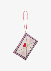 Sissel Edelbo | Julebrev Ornament | Santa Sissel Edelbo