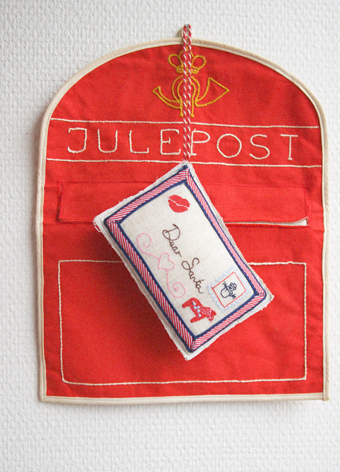 Sissel Edelbo | Julebrev Ornament | Santa Sissel Edelbo