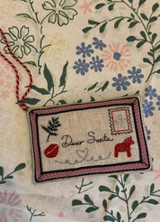 Sissel Edelbo | Julebrev Ornament | Santa Sissel Edelbo