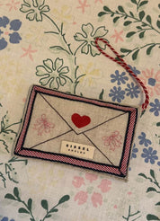 Sissel Edelbo | Julebrev Ornament | Santa Sissel Edelbo