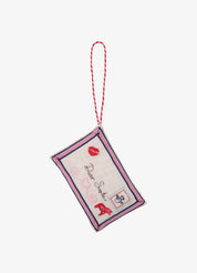 Sissel Edelbo | Julebrev Ornament | Santa Sissel Edelbo