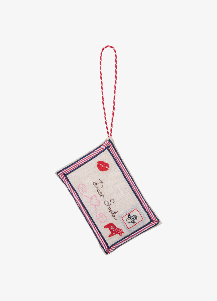 Sissel Edelbo | Julebrev Ornament | Santa Sissel Edelbo