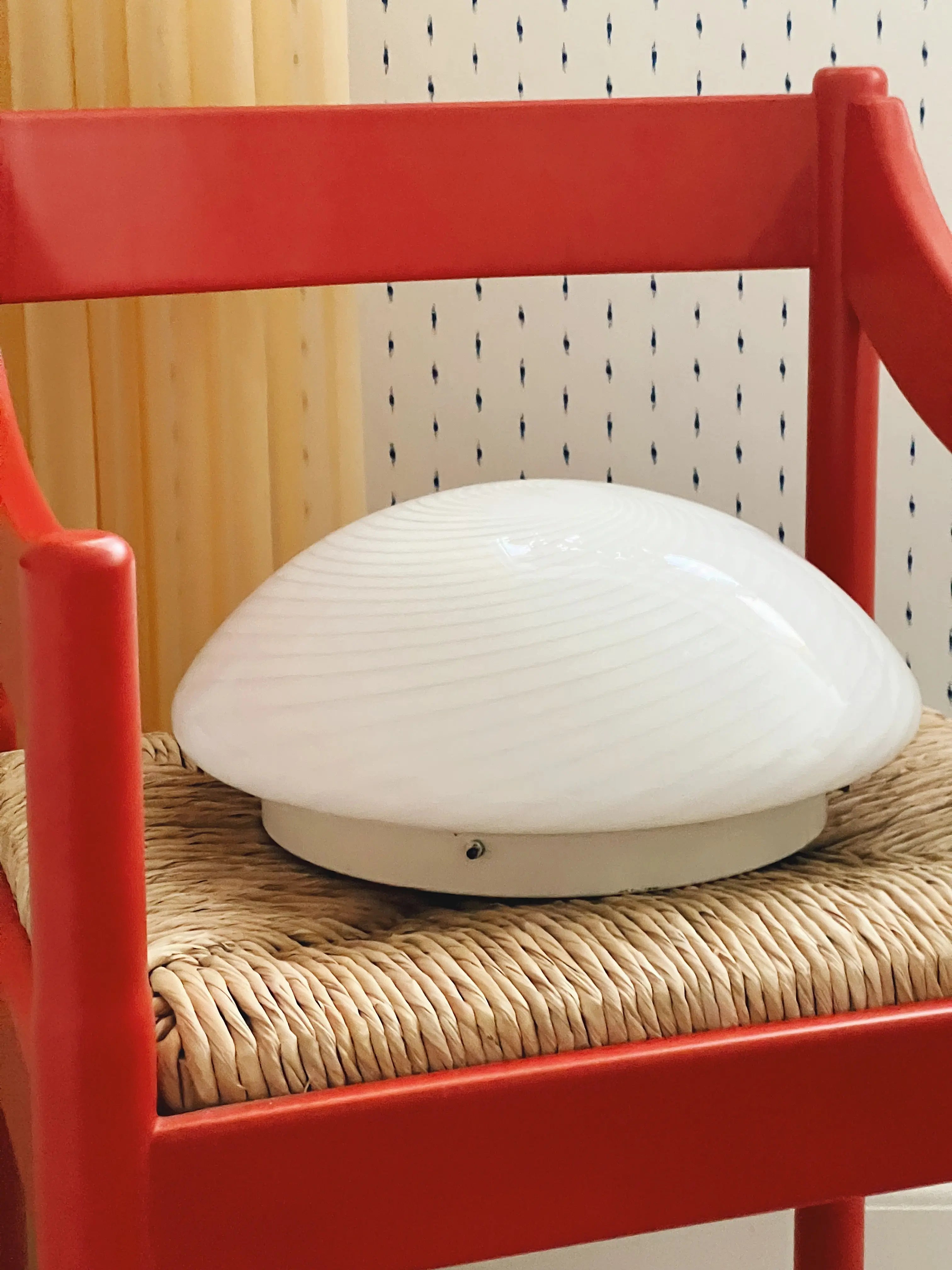 væglampe | Hvid, Ø33 cm Murano