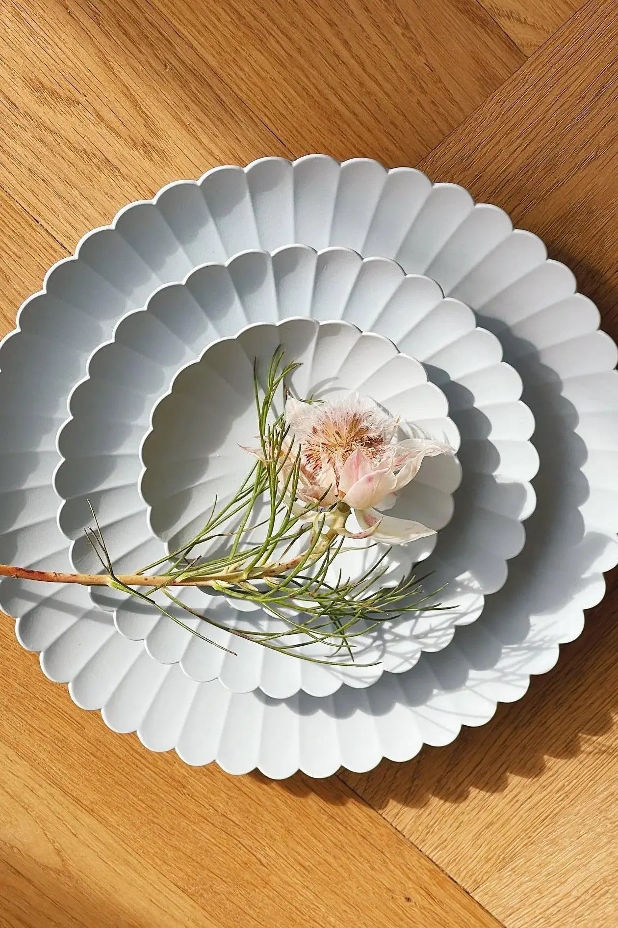1616 / arita Japan Palace Plate, 110 | Glazed gray – Studio Hafnia